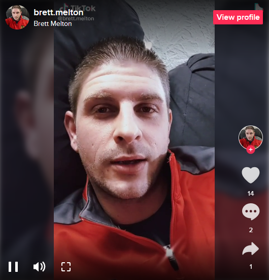 Brett Melton Started TikTok